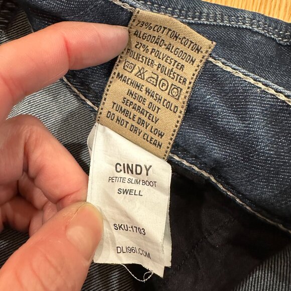 DL1961 Women's Cindy Bootcut Denim Jeans Size 27 - Picture 4 of 12
